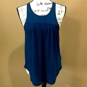 American Eagle | Zip Up Razor Back Top